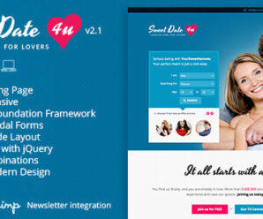 Sweet Date – Premium Landing Page for Lovers