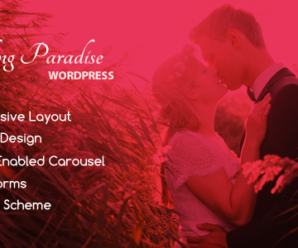 Wedding Paradise – Modern Ethnic Responsive WordPress Theme