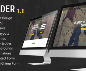 xLander – Premium Landing Page Template