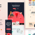 Digistic – NFT Marketplace Landing Pages