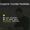 Casimir — A Bold Tumblr Portfolio Theme