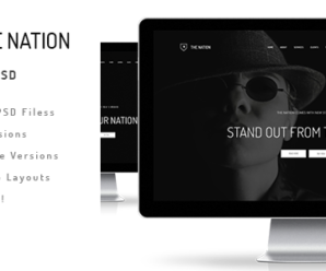 The Nation – Business and Creative PSD