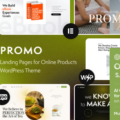 Promo – Landing Pages for Online Products WordPress Theme