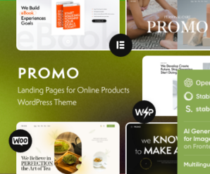 Promo – Landing Pages for Online Products WordPress Theme