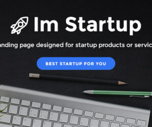 ImStartup – Product and Services Landing Pages