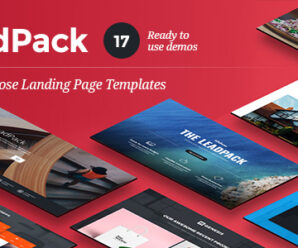 LeadPack | Multi-Purpose HTML Landing Pages