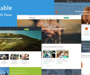 Charitable – Nonprofit Organization PSD Theme