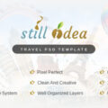 Stillidea – Travel, Clean PSD Template