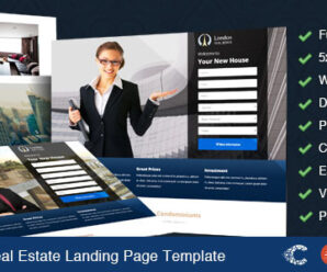 London – Real Estate Landing Page