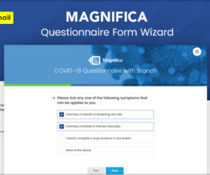 Magnifica – Coronavirus Questionnaire Form Wizard