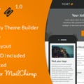 Ticket – Responsive Email Template + StampReady