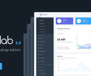 CodeLab – Ultimate Bootstrap 4 Admin Dashboard Template