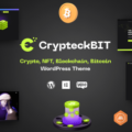 Crypteck – ICO Landing Page & Crypto WordPress Theme