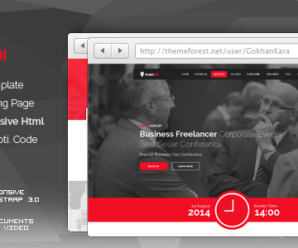 EventGo – Html Onepage Events Landing Page