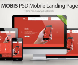 Mobis – App Landing Page