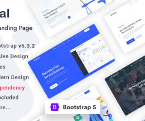 Qexal – Bootstrap 5 Landing Page Template