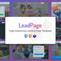 LeadPage – Multipurpose Marketing HTML Landing Page Template