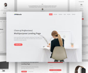 Vakavia – Multipurpose Landing Page Template