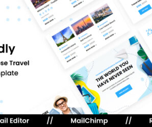 Worldly – Responsive Email for Travel Free Email Editor