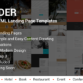 Lander – Landing Page HTML Templates