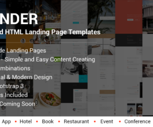 Lander – Landing Page HTML Templates