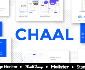 Chaal – Business Email Set – 100+ Modules StampReady Builder + Mailster & Mailchimp Editor