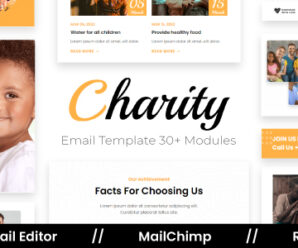 Charity – Multipurpose Responsive Email Template