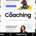 Coaching – Responsive Email Template For Education & E-Learning With Free Email Editor