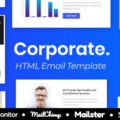 Corporate – Multipurpose Responsive Email Template 9+ layouts Mailchimp