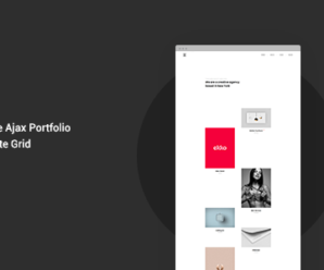 Kaleo – Creative Ajax Portfolio Template Grid