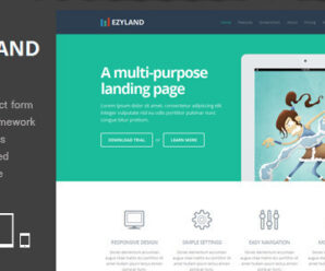 Ezyland – Responsive multipurpose landing page