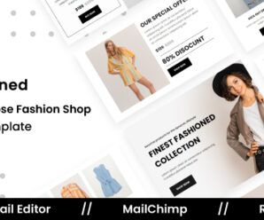 Fashioned – Multipurpose Responsive Email Template