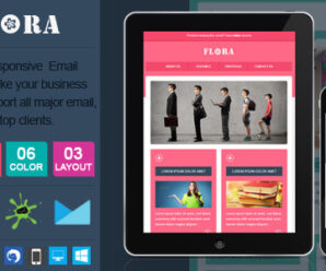 Flora – Stylish Responsive Email Template