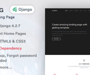 Globing – Django Landing Page Template