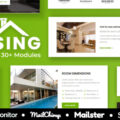 Real Estate – Multipurpose Responsive Email Template 30+ Modules – StampReady + Mailster & Mailchimp