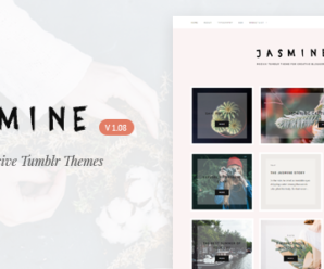 Jasmine | Grid Responsive Tumblr Theme