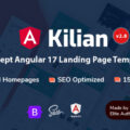 Kilian – Angular 17+ Multipurpose Landing Page Template