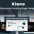 Klane – Gatsby React Landing Page Collection