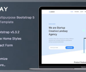 Landsay – Bootstrap 5 Landing Page Template