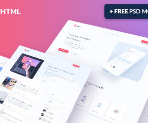 Sigma — App Landing Page HTML Template + Stylish Cost Calculator