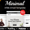 Minimal – Multipurpose Responsive Email Template 30+ Modules Mailchimp