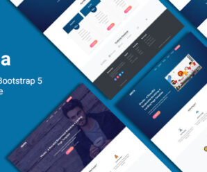 Montia – Landing Page Template