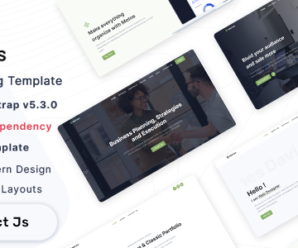 Motos – React Landing Page Template