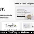 Oliver – Minimal Multipurpose Responsive Agency Email Template – StampReady + Mailster + Mailchimp