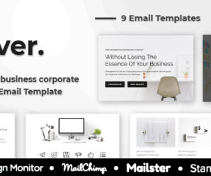 Oliver – Minimal Multipurpose Responsive Agency Email Template – StampReady + Mailster + Mailchimp