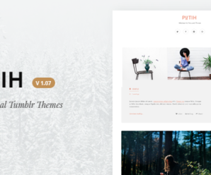 Putih | Clean Personal Tumblr Theme