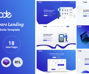 DCode – SaaS & Software Responsive Landing Page Template