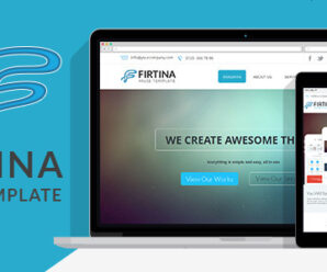 FIRTINA – One Page Muse Template