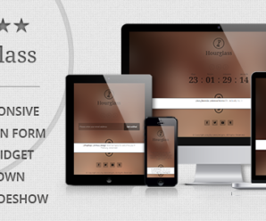 Hourglass – Responsive Coming Soon Page