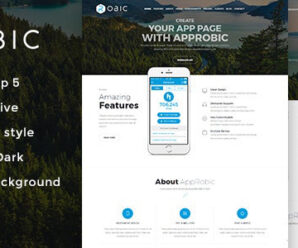 Multipurpose Landing Page Template – Robic